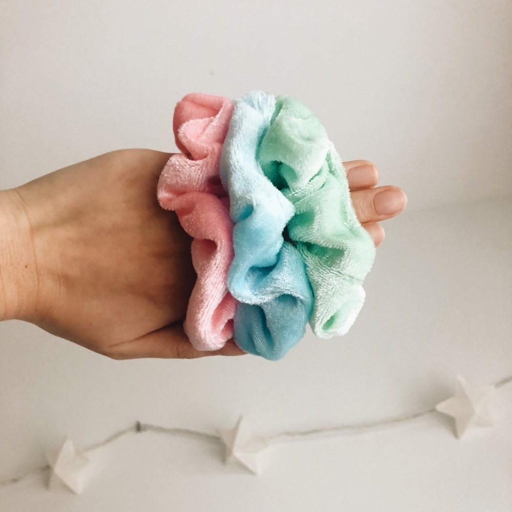 3 Scrunchies PASTEL